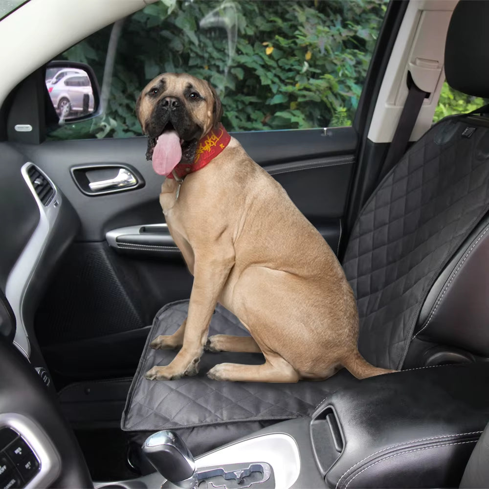 Dog Car Seat Cover Front Seat Protector Mat Seat Cover Waterproof Non-Slip Pet Cover Protector for Dog Pet Travel