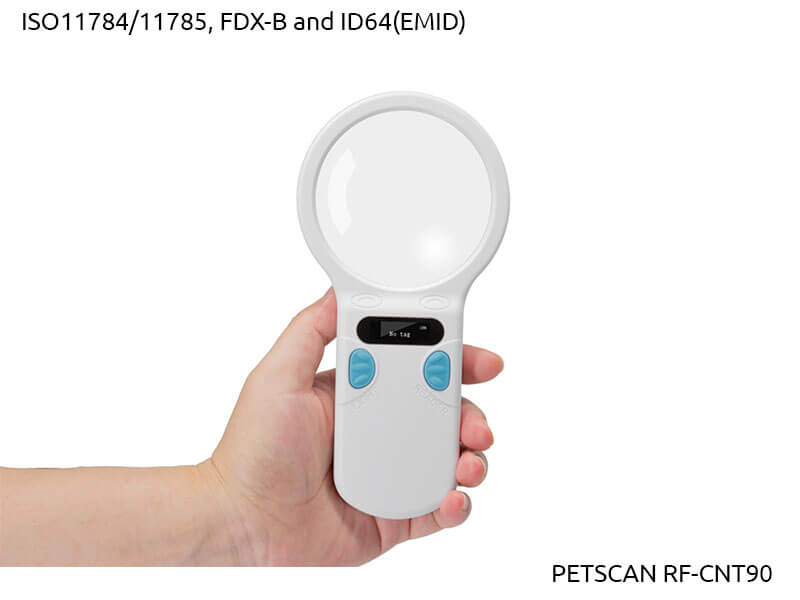Czytnik do identyfikacji  zwierząt PetScan RF-CNT90-BIAŁY