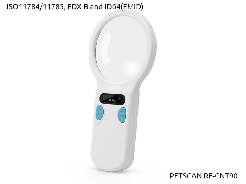 Czytnik do identyfikacji  zwierząt PetScan RF-CNT90-BIAŁY