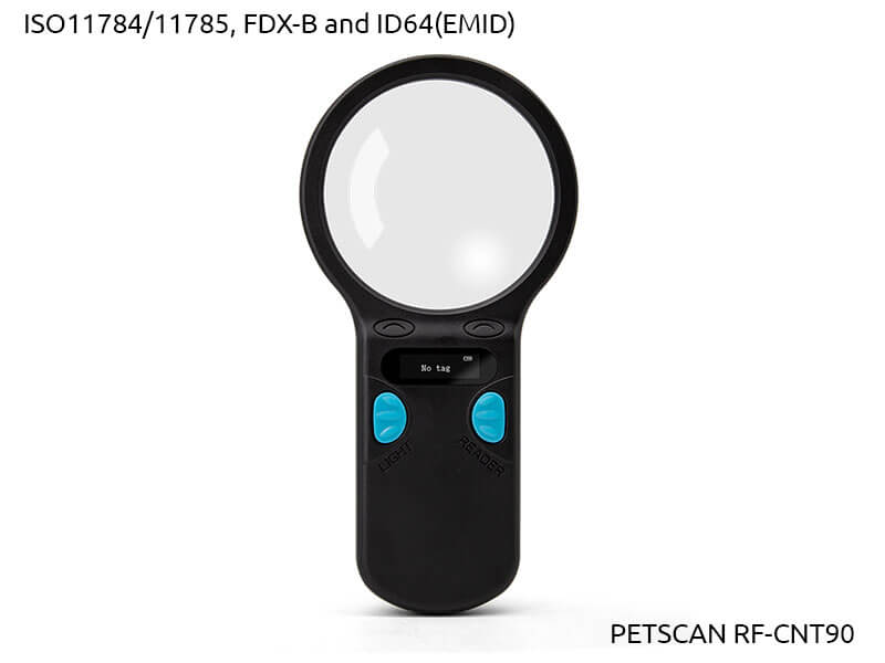 Czytnik do identyfikacji  zwierząt PetScan RF-CNT90-CZARNY