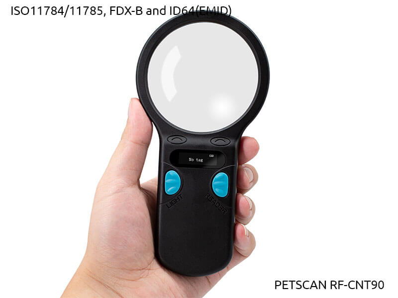 Czytnik do identyfikacji  zwierząt PetScan RF-CNT90-CZARNY
