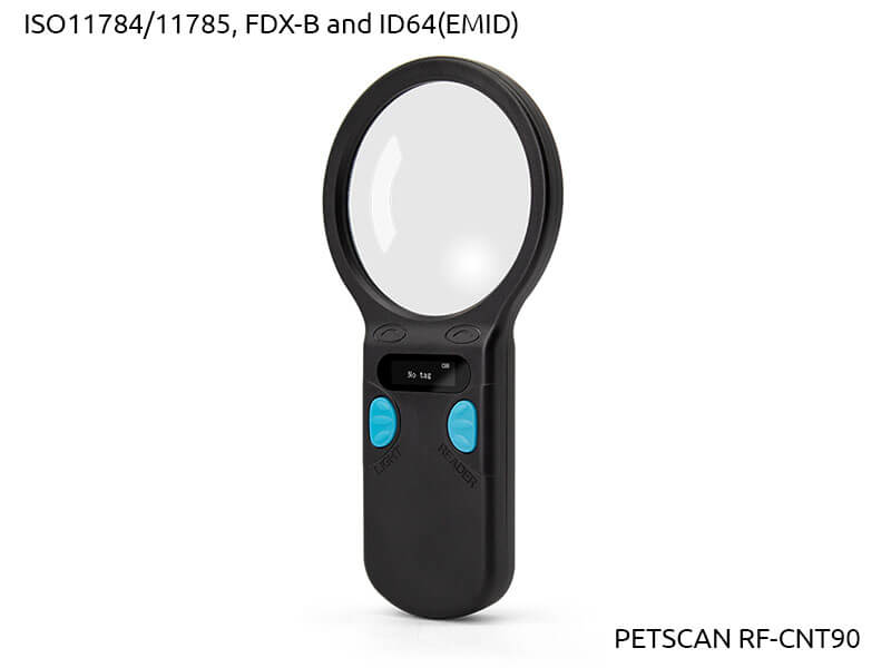 Czytnik do identyfikacji  zwierząt PetScan RF-CNT90-CZARNY