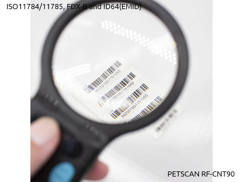 Czytnik do identyfikacji  zwierząt PetScan RF-CNT90-CZARNY