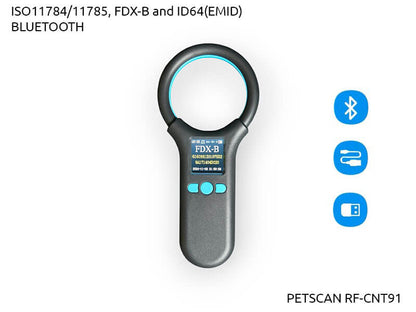 Czytnik do identyfikacji  zwierząt PetScan RF-CNT91-CZARNY
