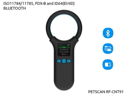 Czytnik do identyfikacji  zwierząt PetScan RF-CNT91-CZARNY