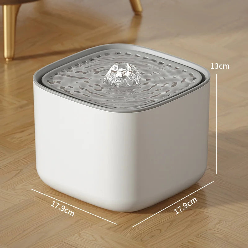 Fontanna dla kota 3L – automatyczne poidełko z filtrem USB