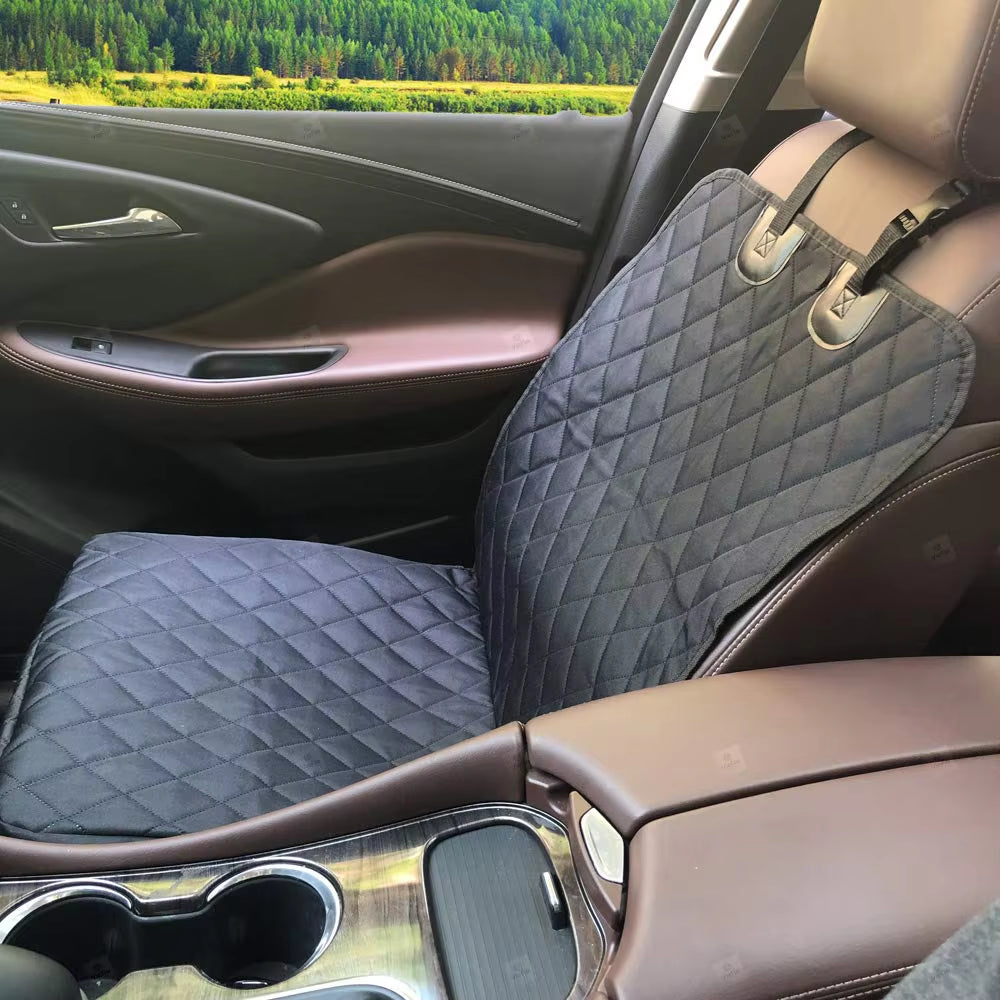 Dog Car Seat Cover Front Seat Protector Mat Seat Cover Waterproof Non-Slip Pet Cover Protector for Dog Pet Travel