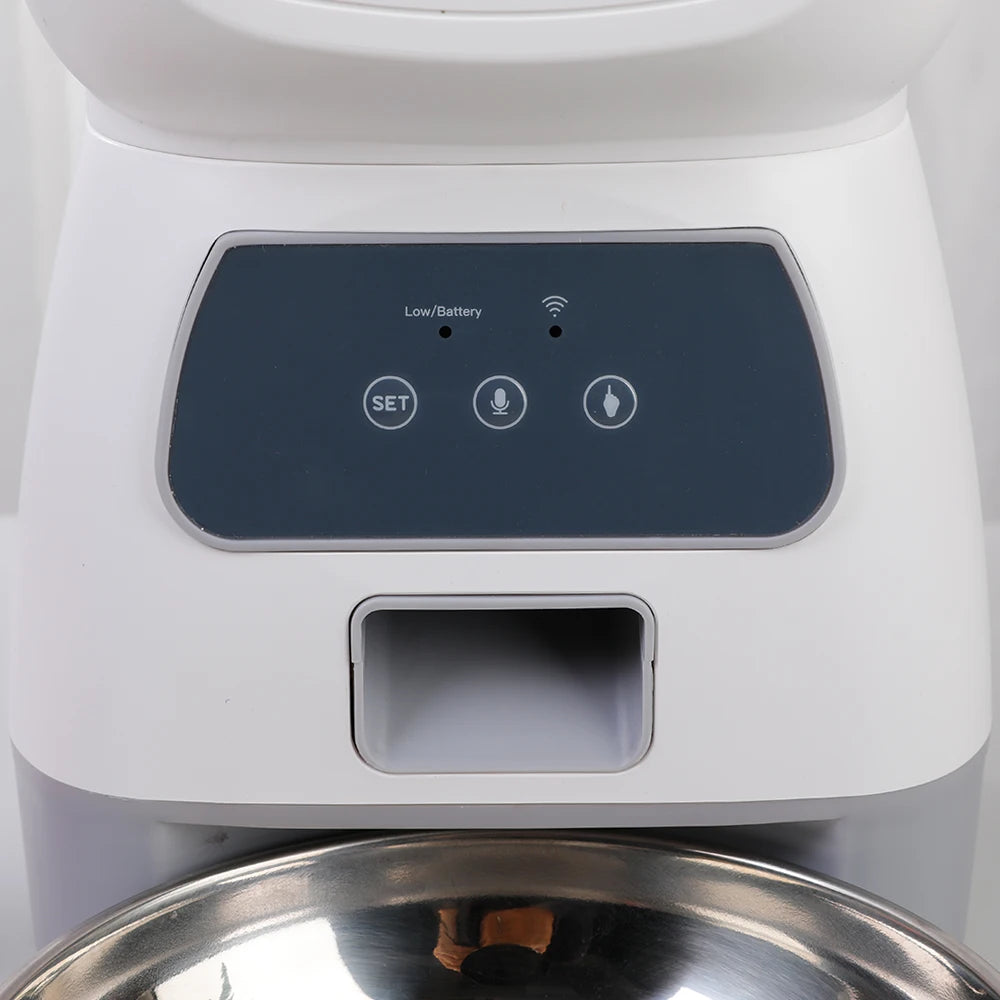 Automatyczny karmnik dla psa i kota 3,5L – smart z nagrywaniem głosu