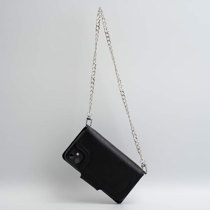 Crossbody wallet case for iPhone 11