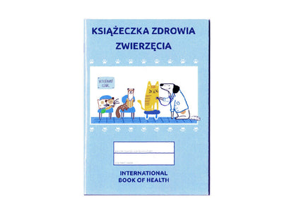 Międzynarodowa książeczka zdrowia psa i kota do każdego mikroczipa - RF-MKZ-V1