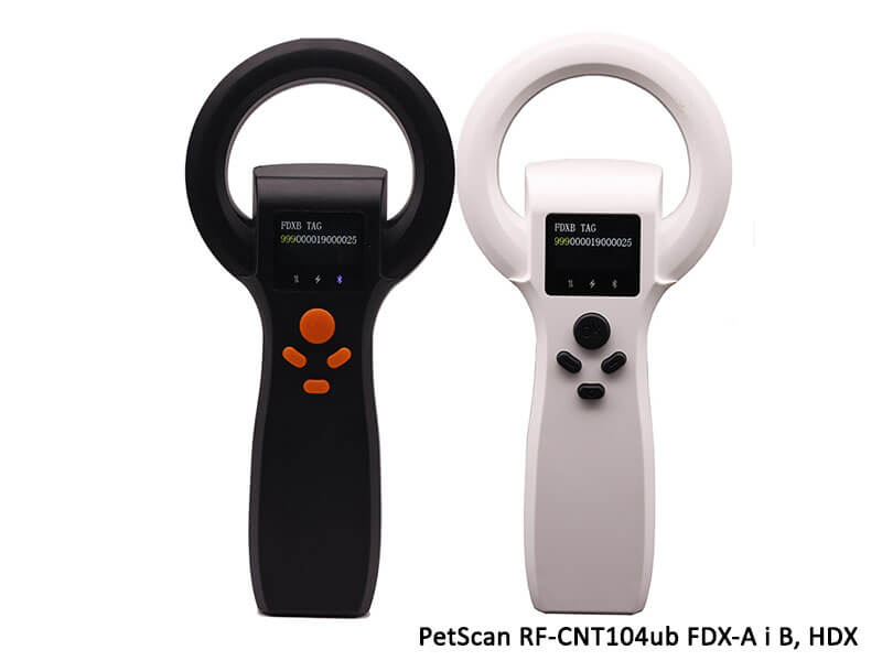 Czytnik mikrochipów PetScan RF-CNT104ub  11784/11785  FDX-B, FDX-A, HDX