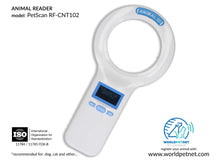 Czytnik mikrochipów PetScan RF-CNT102 FDX-B