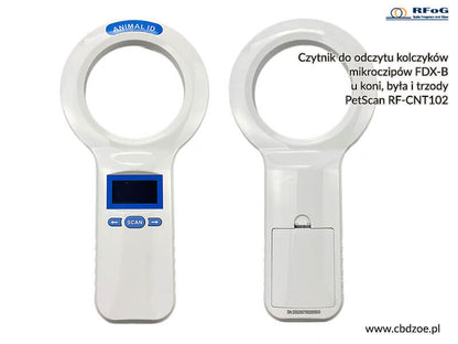 Czytnik mikrochipów PetScan RF-CNT102 FDX-B